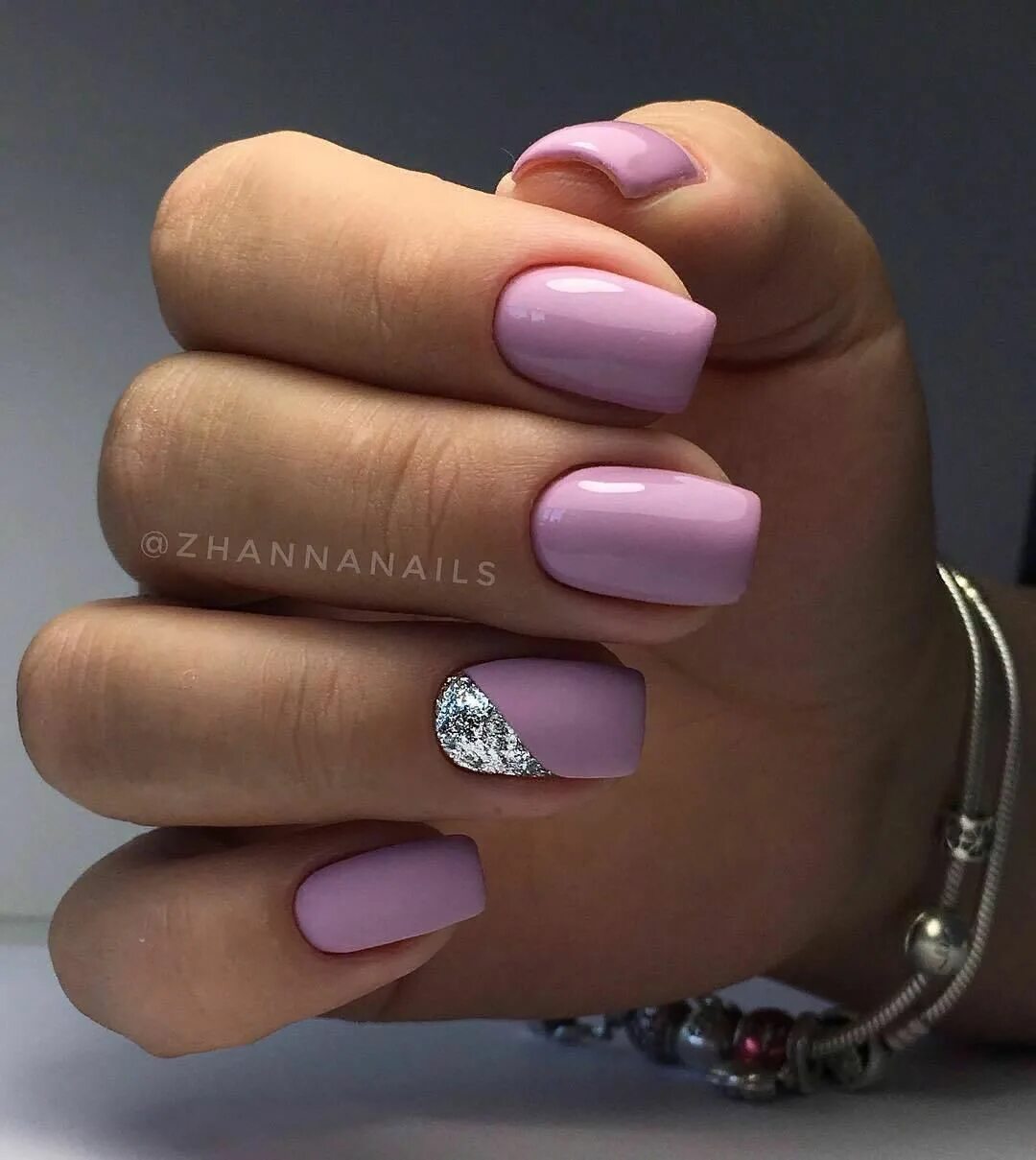 Квадратный маникюр 2024 Pin on Ногти Nails, Toe nails, Swag nails