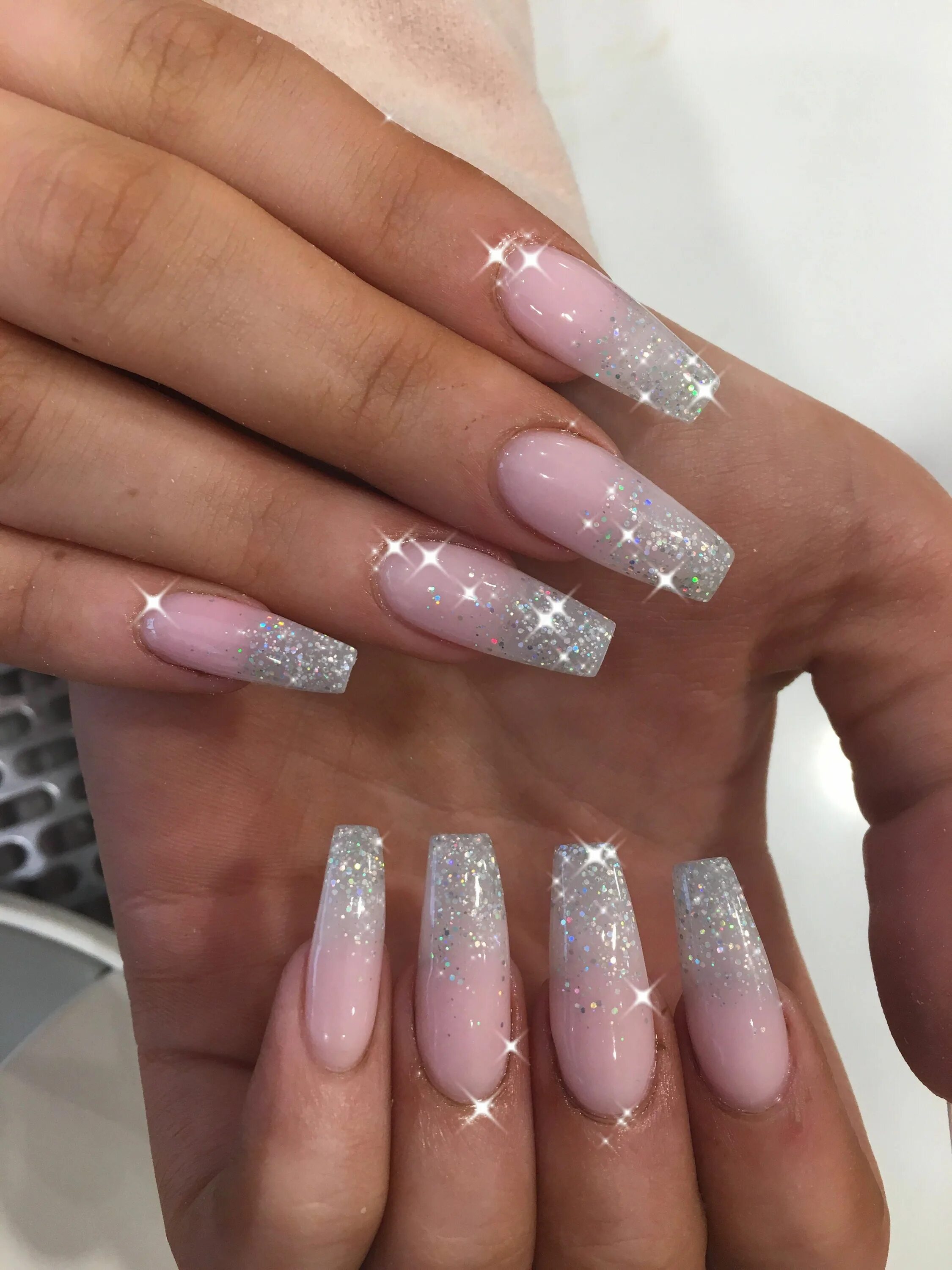 Квадратный маникюр френч блестящий #nailcolorsforsummer #summer #nails #easy #long #hair #diyeasy diy summer nails 