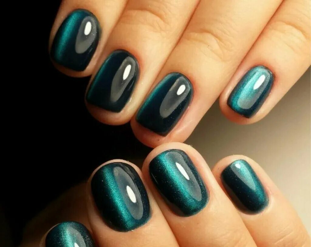 Квадратный маникюр кошачий глаз Panorama: Vremya_peremen68, beauty salon, Tambov, Michurinskaya ulitsa, 185Ак3 -