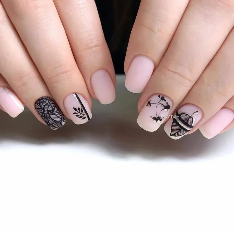 Квадратный маникюр с рисунком 59 Fantásticos Diseños de Uñas en Tendencia (2019) Pretty nails, Nail decoration