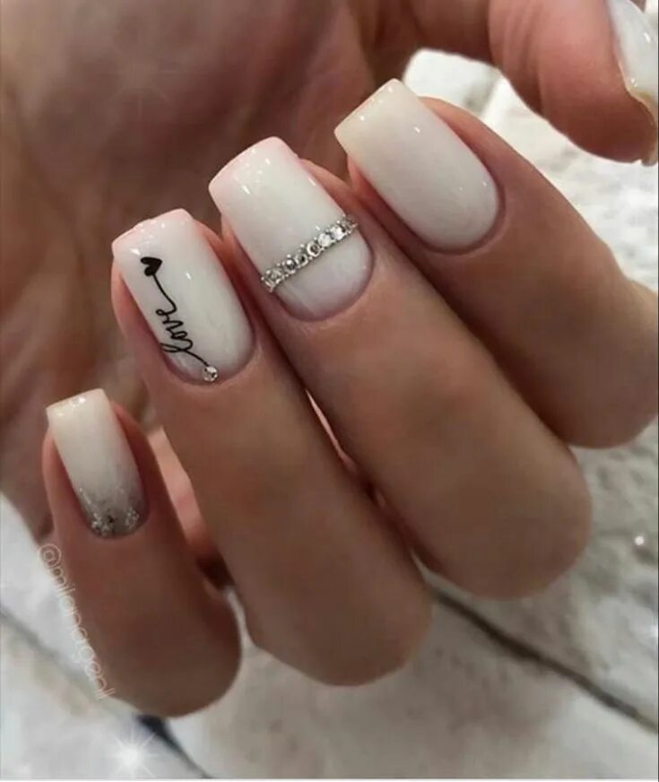 Квадратный маникюр с рисунком Pin on Tırnak fikirleri in 2024 Short square nails, Square nail designs, Trendy 