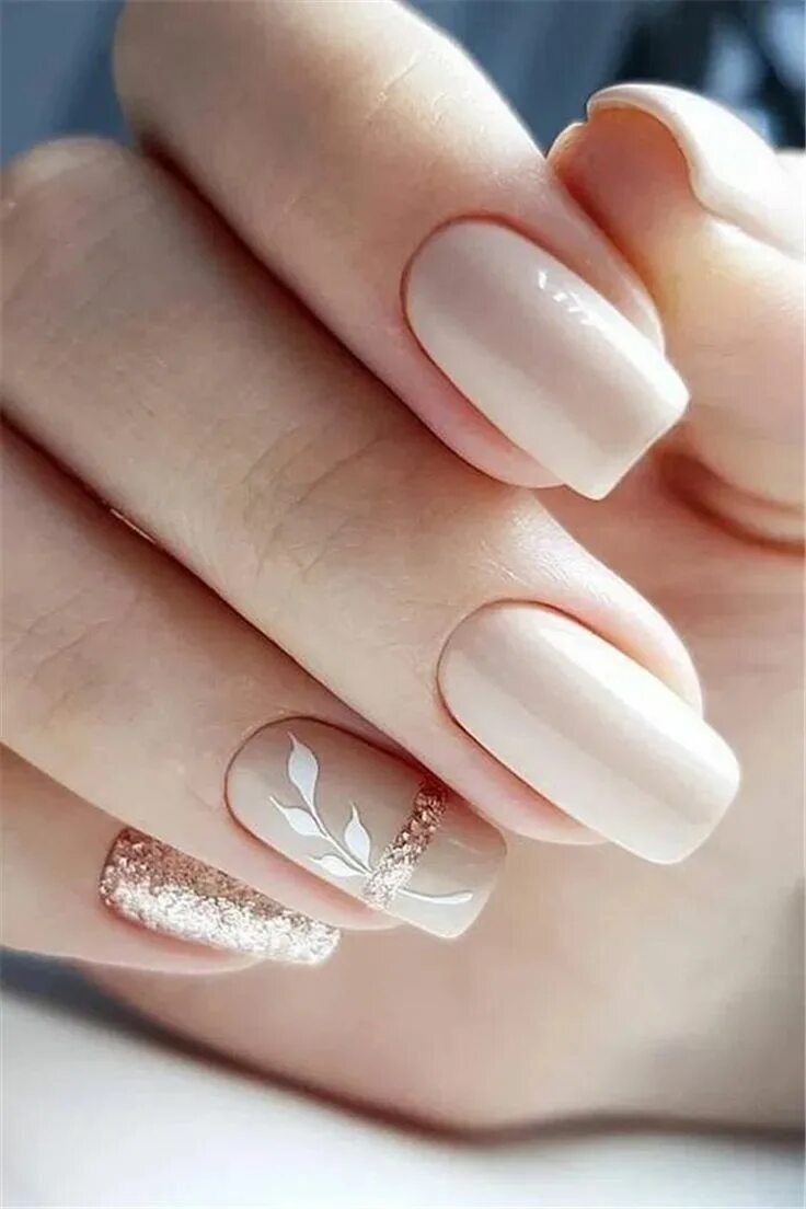 Квадратный маникюр светлые тона 50 Gorgeous And Lovely Spring Square Nail Designs For You - Women Fashion Lifest