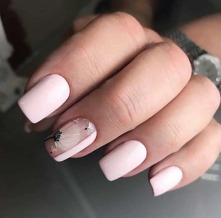 Квадратный маникюр весна Pin on Unghie cu gel February nails, Fashion nails, Nails