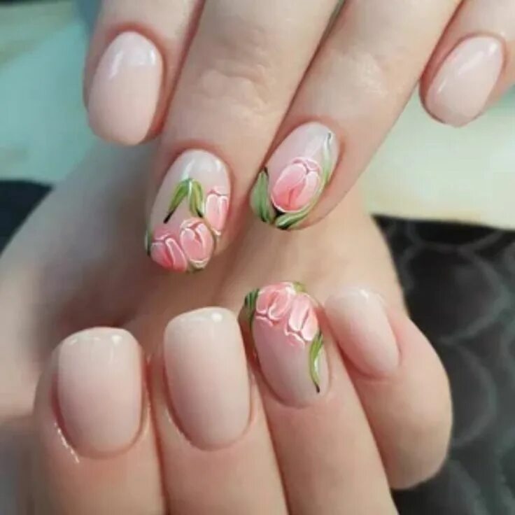 Квадратный маникюр весна Pin de Scott en Tulip nail art designs Uñas bonitas, Uñas, Bonito