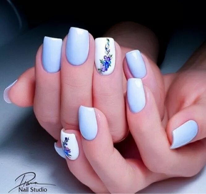 Квадратный маникюр весна Pin by Лёля Galustyan on Маникюр, педикюр Nails, Beautiful nail art, Manicure an