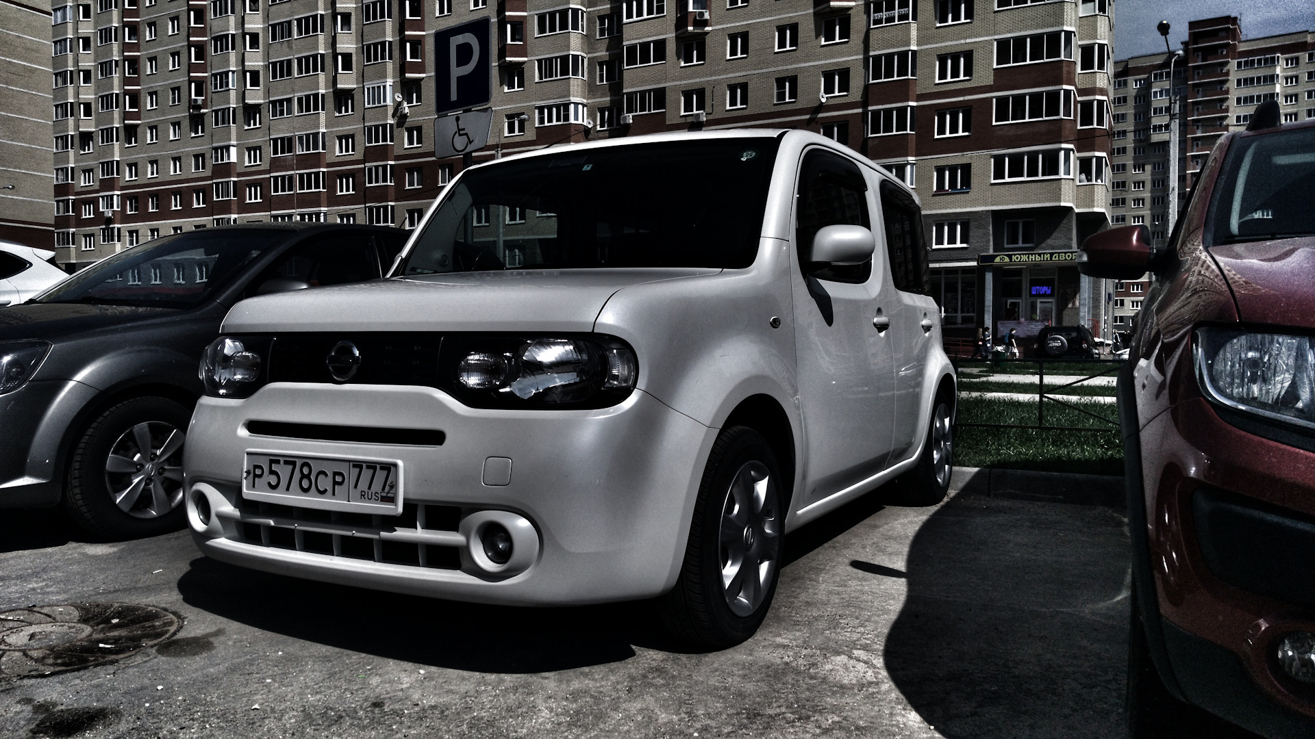 Квадратный ниссан фото Nissan Cube III 1.5 бензиновый 2013 Квадратный друг на DRIVE2