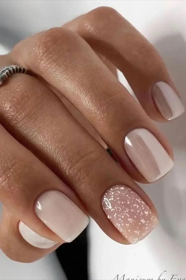 Квадратный нюдовые маникюр Nails design Subtle nails, Gel nails, Stylish nails