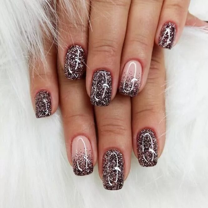 Квадратный праздничный маникюр 66 Graduation Nails Designs To Feel Like A Queen Manicura de uñas, Manicura, Uña