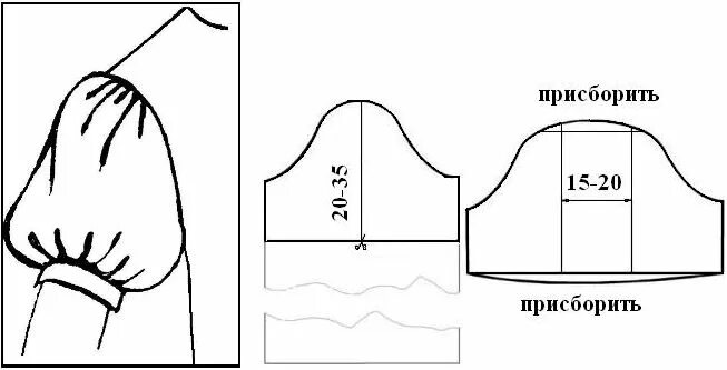 Квадратный рукав выкройка How to draft various sleeves. Learn how to make just the sleeve you want. Шаблон