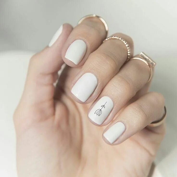 Квадратный светлый маникюр Nail Shapes 2017-2018: New Trends and Designs LadyLife Manicura de uñas, Manicur