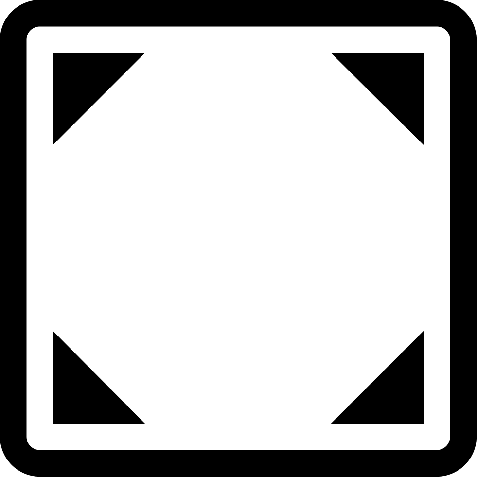 Квадратный знак фото Square Black Frame Png - Question Mark Box Png - (981x981) Png Clipart Download