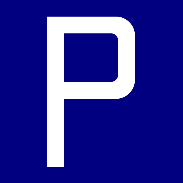 Квадратный знак фото File:Italian traffic signs - parcheggio (early).svg - Wikimedia Commons