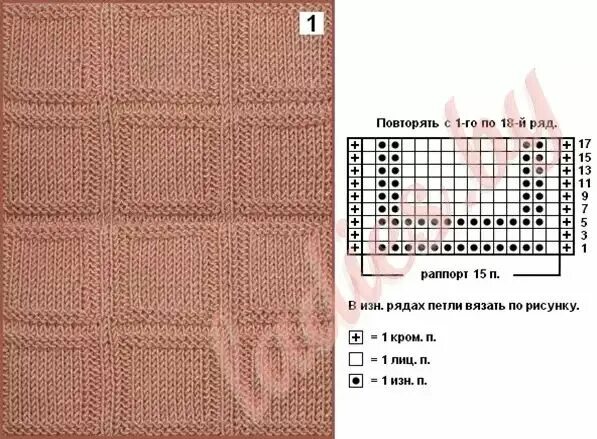 Квадраты спицами со схемами Схема узора 1 "Простые квадраты" спицами Ткацкие станки, Узоры, Несложные узоры