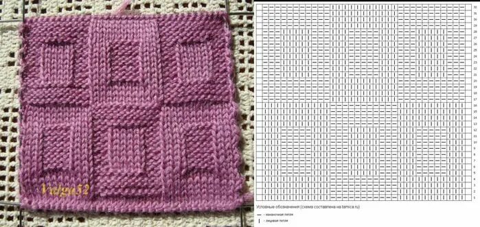 Квадраты спицами со схемами Российский Сервис Онлайн-Дневников Crochet blanket, Crochet, Blanket