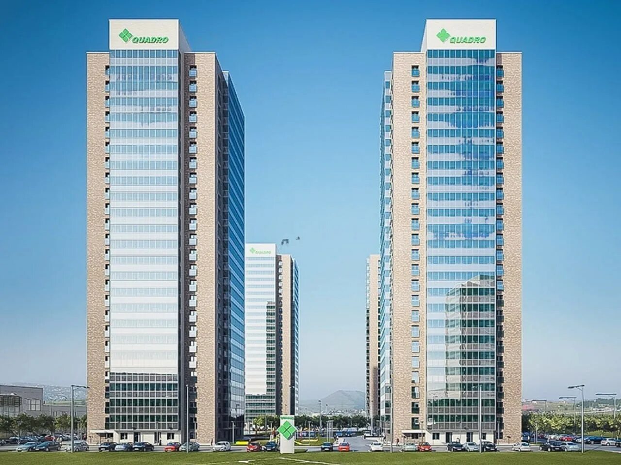 Квадро красноярск ул караульная фото Купить студию, 30.2 м² по адресу Красноярск, Караульная улица, 39/3, 19 этаж за 