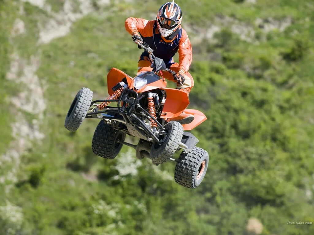 Квадробер парень фото KTM 450 SX ATV 1024x768 c67 - Tapety na pulpit - samochody sportowe, luksusowe, 