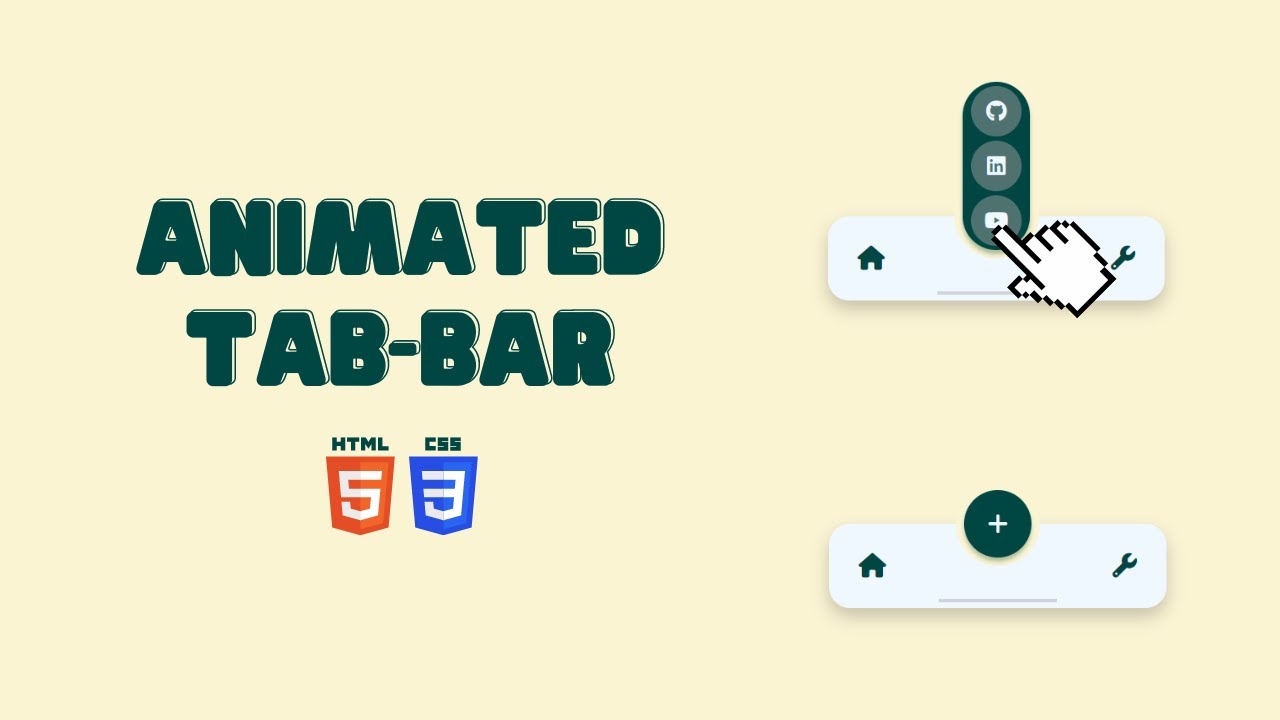 Квадробинг что это такое простыми словами фото How To Create Tab bar Using HTML And CSS Amazing Animated Tab Bar Tutorials - Yo