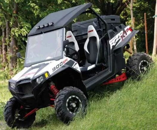 Квадроцикл с крышей фото 2008 Polaris Ranger Versus Ranger Rzr 800 Test Ride Comparison Review C45