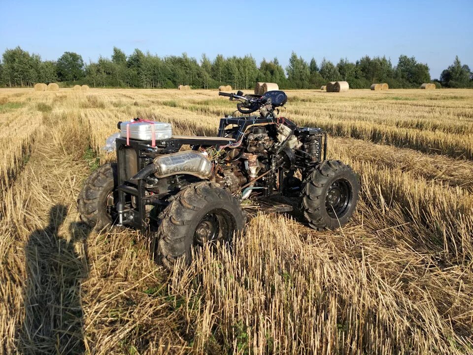 Квадроцикл в поле фото 41. Покатался по полям - Квадроцикл на базе Golf II, 1,6 л, 2013 года покатушки 