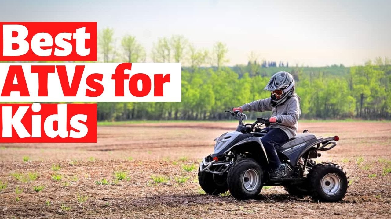 Квадроцикл в поле фото The 4 Best ATV for Kids (2024 Reviews) - - YouTube