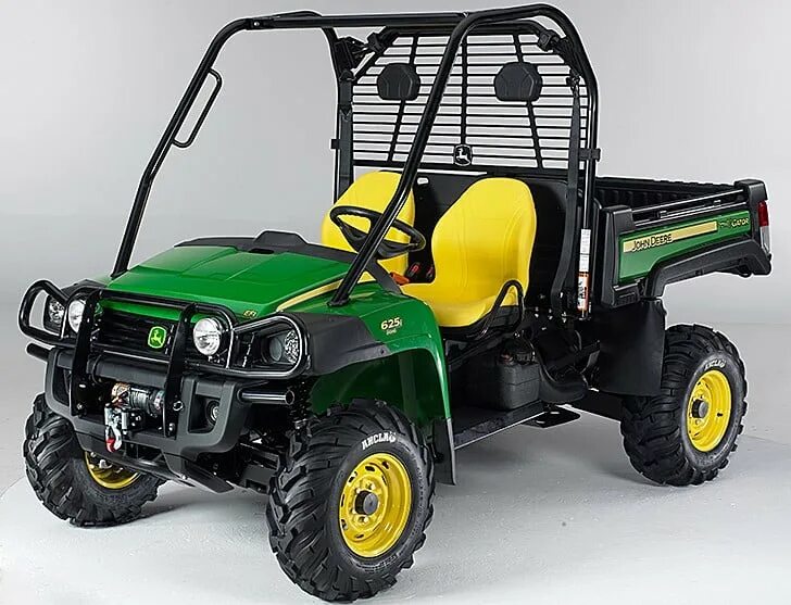 Квадроциклы и трициклы с автомобильной посадкой фото John Deere Construction & Forestry XUV 625i Utility Vehicles Heavy Equipment Gui