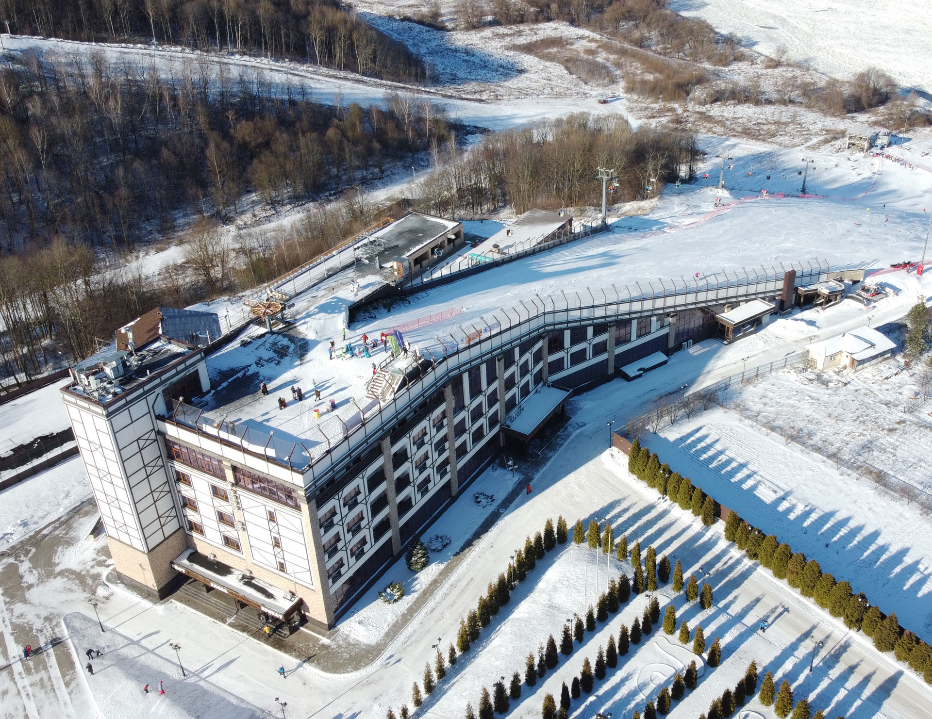 Квань трамплинная ул 1в калуга фото Временно не работает: Sk Royal Hotel Kaluga, гостиница, Калуга, Трамплинная улиц