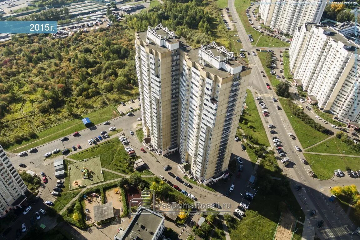 Квартал герцена москва ул загорьевская фото Moscow city, house 25. Apartment house