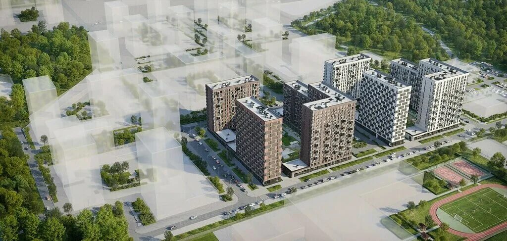 Квартал марьино фото Квартал Марьино, housing complex, Moscow, Filimonkovskoye Municipal Formation, z