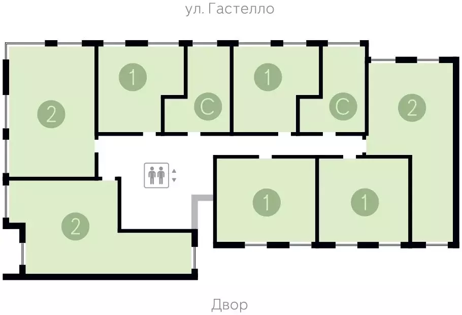 Квартал на гастелло тюмень ул молодогвардейцев фото 2-комнатная квартира: Тюмень, улица Молодогвардейцев, 5к1 (69.31 м), Купить квар