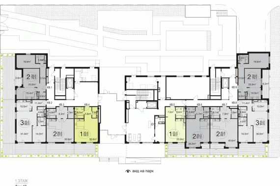 Квартал планировки квартир ЖК Загородный квартал - RealtyStreet