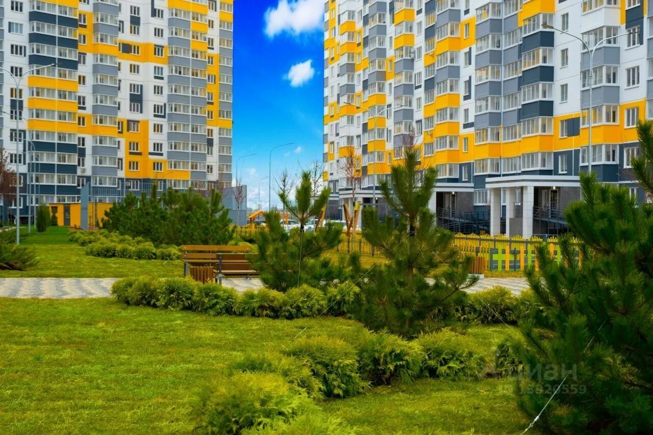 Кварталы краснодара фото Купить однокомнатную квартиру 37.49м² ул. Имени Героя Советского Союза Дмитрия М