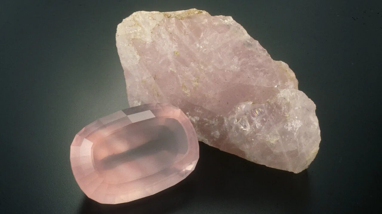 Кварц камень фото и описание Rose Quartz Gem Rose Quartz Stone - GIA