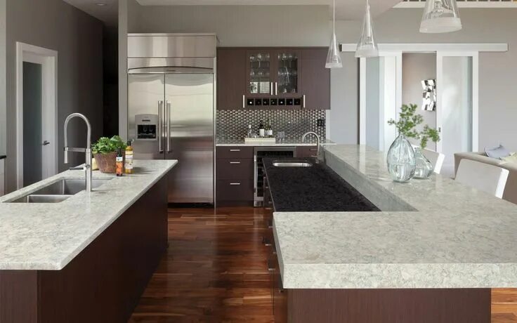 Кварц в интерьере фото CAMBRIA QUARTZ can be yours at Capitol Kitchens and Baths. #capitolKB #quartz #c