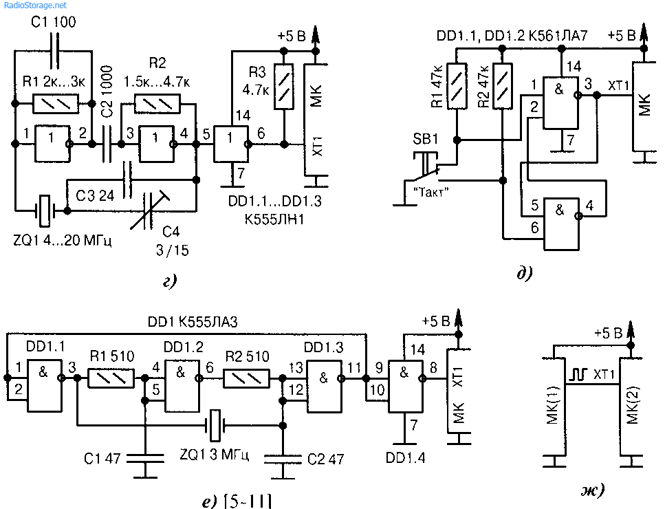 Кварцевый генератор 10 мгц схема подключения Генератор На Кварцевом Резонаторе С Легкой Сменой Кварца - Дайте схему! - Форум 
