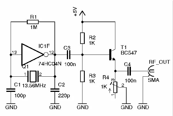 Кварцевый генератор схема подключения Figure 3 from 13.56MHz CMOS-Based Crystal Oscillator for Wireless Power Transfer