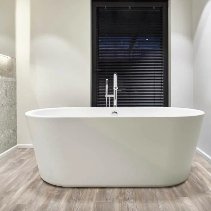 Кварцвинил в ванной фото Виниловый ламинат Moduleo - Transform Mexican Ash (20965) по выгодным ценам в Мо