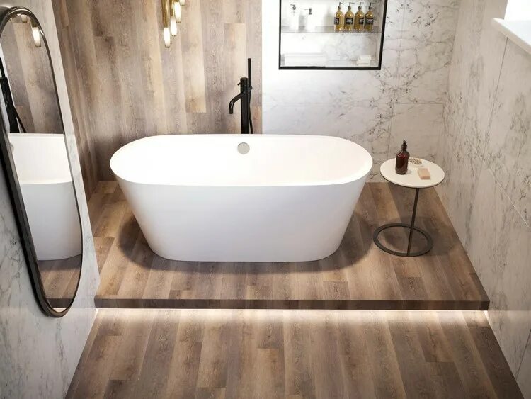 Кварцвинил в ванной фото Что такое кварцвиниловая плитка - магазин "Планета Паркета"