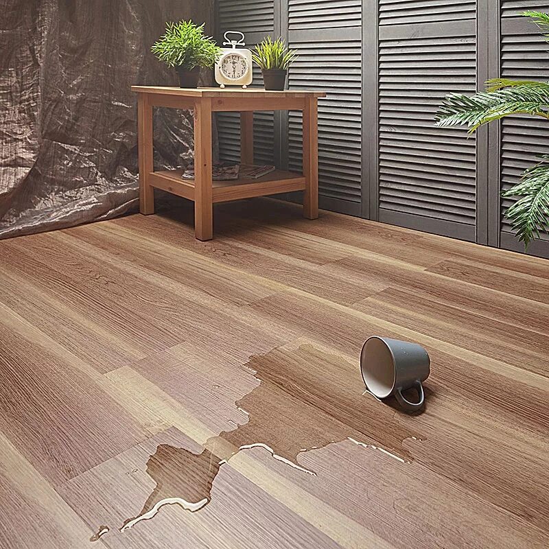 Кварцвиниловая плитка для пола фото отзывы Кварц виниловый ламинат Aquafloor Classic 4V-micro AF5504, Под дерево, Коричневы