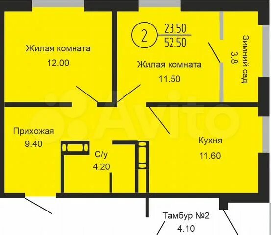 Квартет оренбург ул ткачева фото 2-к. квартира, 52,5 м², 10/17 эт. на продажу в Оренбурге Купить квартиру Авито