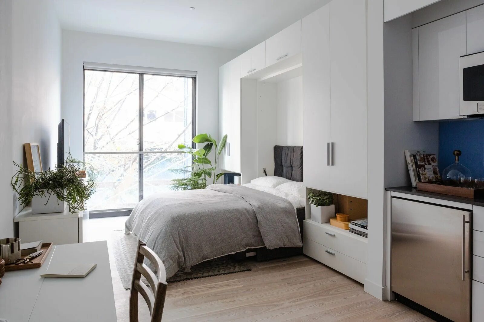 Квартира 10 кв м дизайн New York City's Latest Experiment in Small Space Living Apartment design, Micro 