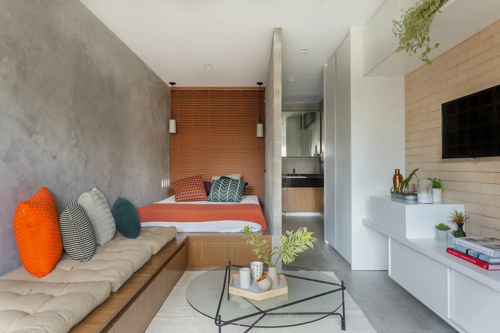 Квартира 11 фото Photos from A 290-Square-Foot Apartment in São Paulo Takes Advantage of Every In