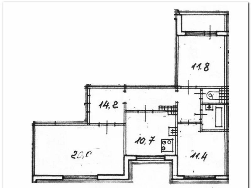 Квартира 137 серия планировка Купить 3-комнатную квартиру, 72 кв. м., Санкт-Петербург, цена 6200000 руб., № 50