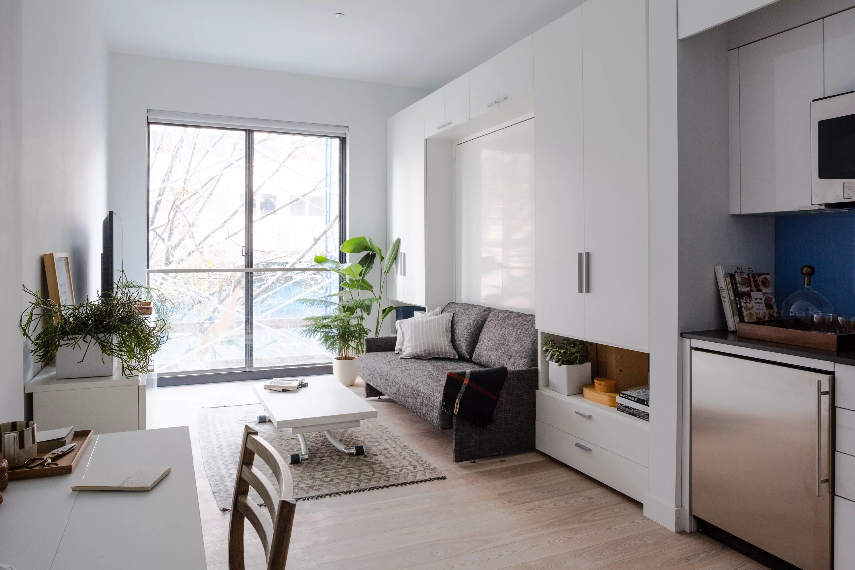 Квартира 15 интерьер New York City's Latest Experiment in Small Space Living Apartment design, Small 