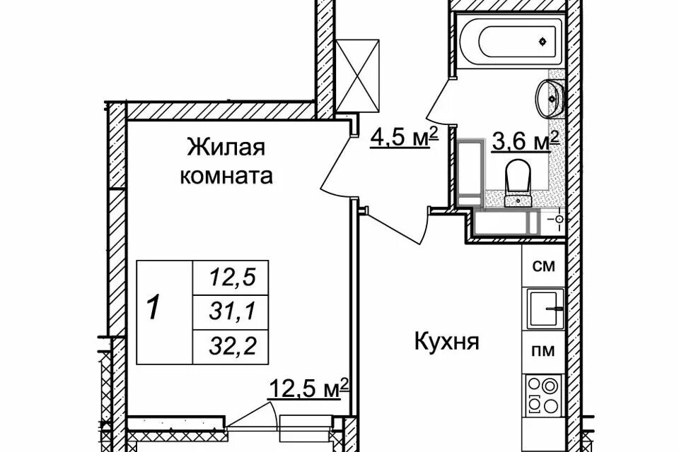 Квартира 2 нижний новгород планировка Купить Квартиру до 7 млн Рублей на Эльтонской улице (Нижний Новгород) - объявлен