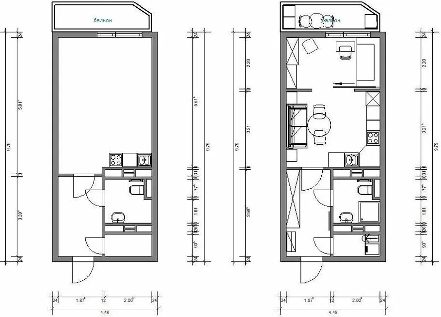 Квартира 20 кв м планировка Планировка квартиры-студии Apartment layout, Hotel plan, Interior design