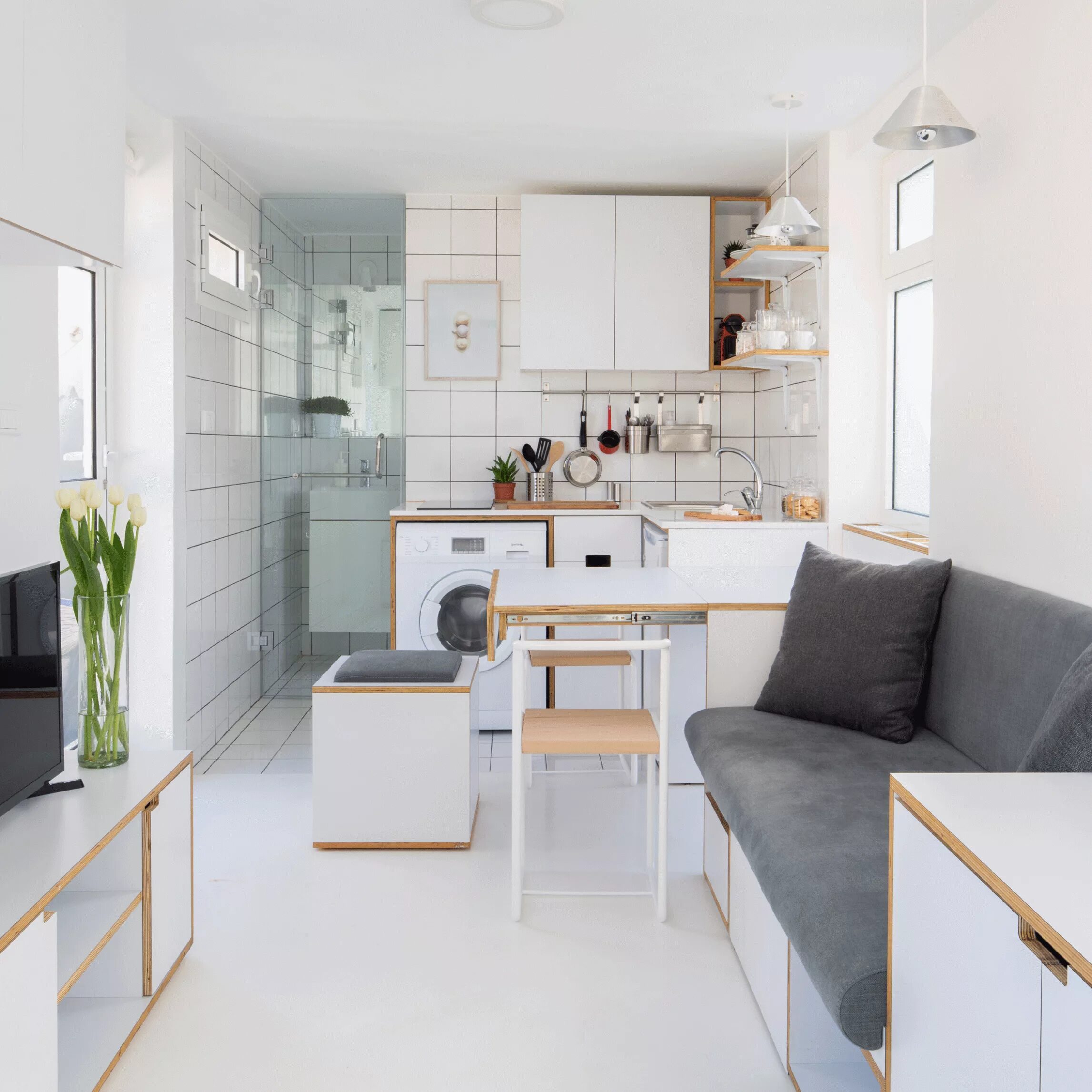 Квартира 25 кв м дизайн Micro apartment architecture, interiors and design Dezeen - design of apartments