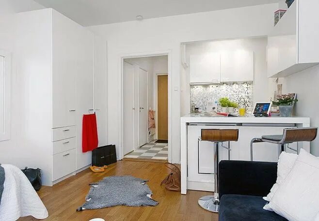 Квартира 28 кв м дизайн Купить 1-комнатную квартиру, 27 м² по адресу Кемерово, улица Дружбы, 30/7, 11 эт