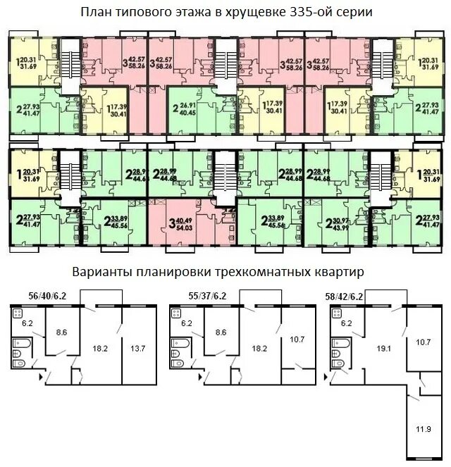 Квартира 5 этажка планировка План пятиэтажного дома фото - DelaDom.ru