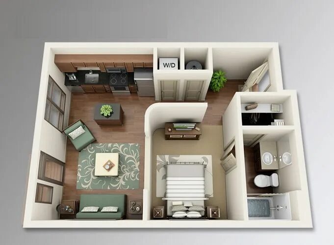 Квартира 6 8 планировка 10 Floor Plans Planos de apartamentos pequeños, Planos de apartamentos, Planos d