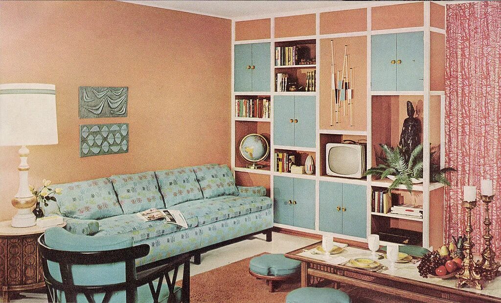 Квартира 80 годов интерьер Mid-Century Modern Freak : Photo Retro living rooms, 1960s home, Retro interior